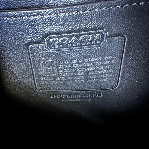 Coach Leather backpack - Picture 3 of 9